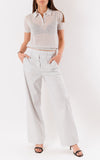 PATRIZIA PEPE  Pantaloni in cotone 2P1750_A743_S767 fresh grey