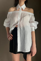 PATRIZIA PEPE Camicia 2C1599/A600-W103 camicia/shirt popeline