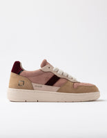 D.A.T.E. SNEAKERS DONNA COURT 2.0 COLORED ROSE