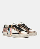 CRIME LONDON DONNA SK8 DELUXE AMBRE GLAM   ART 25110