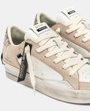 CRIME LONDON DONNA SK8 DELUXE WEDGE CHAMPAGNE DUST 25190