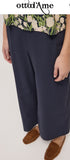 OTTOD'AME Pantaloni cropped in popeline
 PCH_DP9741-2_2222 night