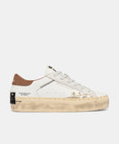 CRIME LONDON DONNA DISTRESSED PLATFORM GOLDEN STAR art.23050