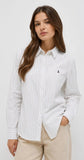 PATRIZIA PEPE        Camicia misto cotone 
8C0339 C0254-FG92 onyx gray stripes