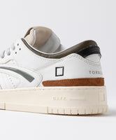 D.A.T.E. SNEAKERS UOMO TORNEO COLORED WHITE-ARMY