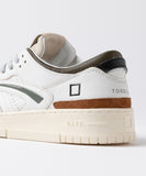 D.A.T.E. SNEAKERS UOMO TORNEO COLORED WHITE-ARMY