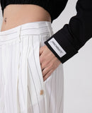 HINNOMINATE Camicia Corta Con Elastico Al Fondo E Polso Alto Rigirato • Nero  HMABW02584