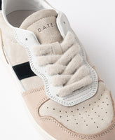 D.A.T.E. SNEAKERS DONNA COURT 2.0 COLORED IVORY