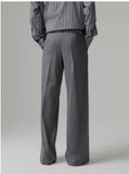 GAELLE  PARIS      Pantalone loose con pinces            GAABW11055 grigio
