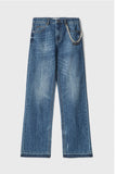 GAELLE PARIS Jeans Boy Straight  • Blu - GAABW07937