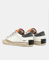 CRIME LONDON SNEAKER UOMO DISTRESSED 2.0 VIVID ORANGE ART 11073
