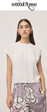 OTTOD'AME Blusa increspata misto seta BNT_DT9248_1948