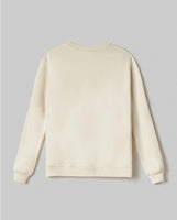 HINNOMINATE Felpa Paricollo Basica • Bianco Burro  HMABW01933