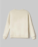HINNOMINATE Felpa Paricollo Basica • Bianco Burro  HMABW01933