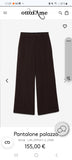 OTTOD'AME  Pantalone palazzo
LIM_DP9611-2_2349brown