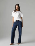 GAELLE PARIS  T-shirt in jesey paricollo mezza manica con applicazione logo davanti GAABW11314