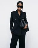 PATRIZIA PEPE Giacca doppiopetto 8S0542_A025_K103