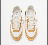D.A.T.E. SNEAKERS UOMO ATHLETA NYLON WHITE APPLE