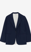 OTTOD'AME Giacca in lino con doppio tessuto
QUS DG6126 2222 blu