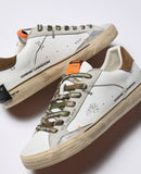 CRIME LONDON SNEAKERS UOMO DECONSTRUCTED MILITARY GREEN Art.19071