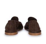 PATRIZIA BONFANTI MOCASSINO COLLEGE SUEDE NOA NATURAL CHOCO