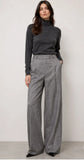 PATRIZIA PEPE Pantaloni sartoriali wide leg 8P0535_C0250_S796