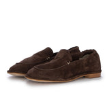 PATRIZIA BONFANTI MOCASSINO COLLEGE SUEDE NOA NATURAL CHOCO