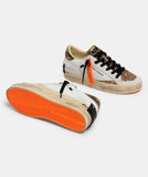 CRIME LONDON DONNA SK8 DELUXE WEDGE GOLDEN ARMY  art.23152