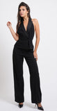 PATRIZIA PEPE      Pantaloni sartoriali wide leg vita bassa 8P0613_A6F5_K103