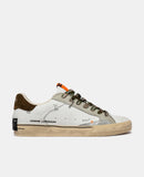 CRIME LONDON SNEAKERS UOMO DECONSTRUCTED MILITARY GREEN Art.19071
