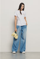 GAELLE PARIS T shirt in jersey con ricamo GAABW04567