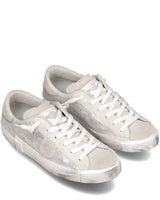 PHILIPPE MODEL   SNEAKERS DONNA PARIS Argento PRLD-MM04