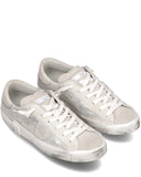 PHILIPPE MODEL   SNEAKERS DONNA PARIS Argento PRLD-MM04