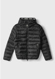 GAELLE PARIS Piumino Manica Lunga Con Cappuccio • Nero GAABW06501