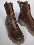 PATRIZIA BONFANTI  ANFIBIO  KUNI NO LACES DUVAL TAUPE