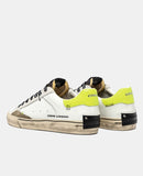CRIME LONDON SNEAKER UOMO DECONSTRUCTED CAMO YELLOW ART 11031