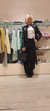 OTTOD'AME Pantaloni palazzo MSV DP0076 1920 nero