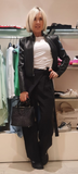 OTTOD'AME Pantaloni palazzo MSV DP0076 1920 nero