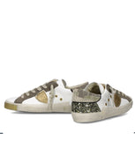 PHILIPPE MODEL   SNEAKERS DONNA Bianco Verde Militare PRLD-CG01