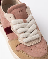 D.A.T.E. SNEAKERS DONNA COURT 2.0 COLORED ROSE