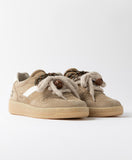 D.A.T.E. SNEAKERS DONNA COURT 2.0 SUEDE CAMEL