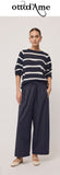 OTTOD'AME Pantaloni balloon in popeline PCH_DP0065_2222 night
