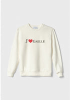 GAELLE PARIS Felpa Paricollo Manica Lunga • Off White - GAABW07766