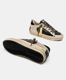 CRIME LONDON DONNA  SK8 DELUXE WEDGE ONYX GOLD art.23154