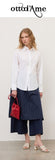 OTTOD'AME Camicia con nodo PCH_DC5244_1948 bianco