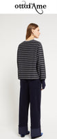 OTTOD'AME Pantalone in velluto VLY_DP9880_2222 blu