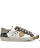 PHILIPPE MODEL   SNEAKERS DONNA Bianco Verde Militare PRLD-CG01
