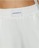 HINNOMINATE Pantalone in modal dritto con cinto alto • Off white  HMABW01450