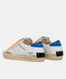 CRIME LONDON SNEAKER UOMO DISTRESSED CITY BLUE 19000