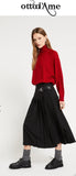 OTTOD'AME Gonna kilt a pieghe KEO_DN6271_1920 nero
